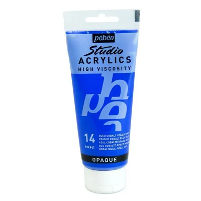 Produktbild von Deckende Acrylfarbe - Kobaltblau - 100 ml