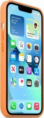 Produktbild von Apple MM243ZM/A, Hauthülle, Apple, iPhone 13, 15,5 cm (6.1"), Orange