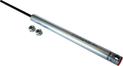 Produktbild von KNOTT Auflaufstoßdämpfer KF27B, bis 2700 kg, Bolzen 14 mm, Gewinde M10, Länge 384-534 mm, Ersatzteil für Auflaufeinrichtung am Anhänger