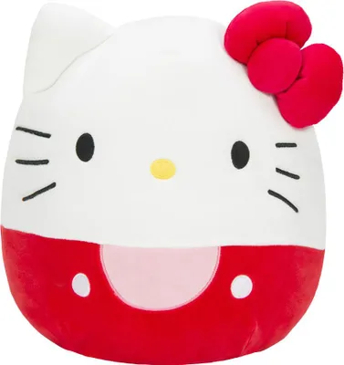 Image de Squishmallows Plüschfigur Hello Kitty Rot 30 cm