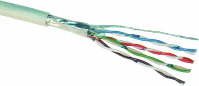 Produktbild von S-IMPULS CAT.5e Verlegekabel, 100m, weiß
