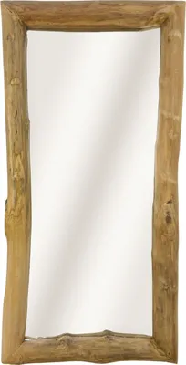 Produktbild von HSM Collection-Rechteckiger Spiegel-60x6x120-Natur-Teak