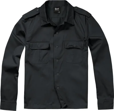 Produktbild von Brandit US Langarm-Shirt Größe 6XL Farbe Schwarz