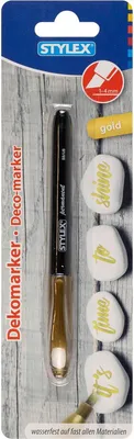 Produktbild von Stylex Permanentmarker, gold, wasserfest