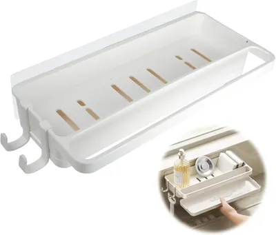 Imagen del producto de Organizador para fregadero, colgante, de 28x14x5,5 cm, ideal para la cocina y el baño