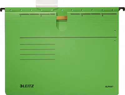 Obrázek produktu pro Esselte Leitz Alpha - A4 - Pappe - Grün - 225 g/m² -- DIN 821 - 328 mm