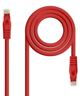 Produktbild von Nanocable 10.20.1801-R, 1 m, Cat6a, U/UTP (UTP), RJ-45, RJ-45, Rot