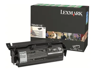 Produktbild von Lexmark - Besonders hohe Ergiebigkeit - Schwarz - original - Tonerpatrone LCCP, LRP - für Lexmark T654dn, T654dtn, T654n, T656dne