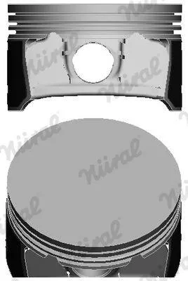 Produktbild von NÜRAL 87-427800-00 Kolben für OPEL ZAFIRA B (A05) Meriva A (X03) Astra H Caravan (A04) Astra H Schrägheck (A04) Astra G CC (T98)