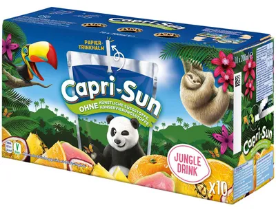 Immagine prodotto di Capri-Sun 4749686008 Capri-Sun Jungle Drink Fruchtsaftgetränk 10 x 0,2 l
