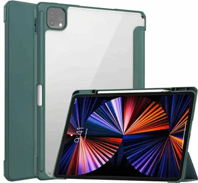 Productafbeelding van imoshion Trifold Hardcase Bookcase voor de Apple iPad Pro 12.9 (2018/2020/2021/2022) - Groen