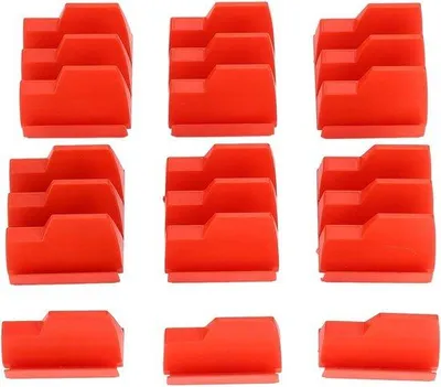 Produktbild von Plastikorganizer für 6 bis 38 mm Schraubenschlüssel mit 20 Fächern