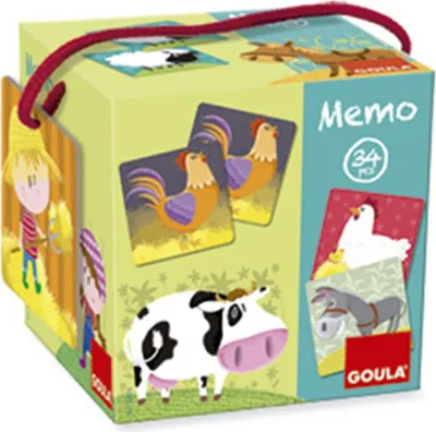 Produktbild von Goula Bauernhof-Memo 34-teilig