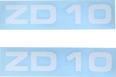 Produktbild von Aufkleber Satz MOGA 2 Teile 95 x 17 mm für Zündapp ZD 10 25 1977-1979