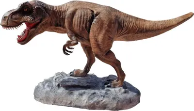 Produktbild von Casa Padrino Luxus Deko Skulptur Dinosaurier T Rex 450 x H. 180 cm - Riesige Gartenskulptur - Lebensgroße Skulptur - XXL Deko Skulptur - XXL Deko Figur - XXL Tierfigur - Luxus Deko Tierfigur
