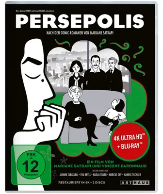 Obrázok produktu pre PLAION 1130087, Animovaný film/rozprávka, Blu-ray, Nemčina, Francúzština, 95 min, PERSEPOLIS, Nemčina, Francúzština