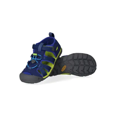 Produktbild von Keen Seacamp II Kinder Sandalen Blue Depths/Chartreuse Größe 24