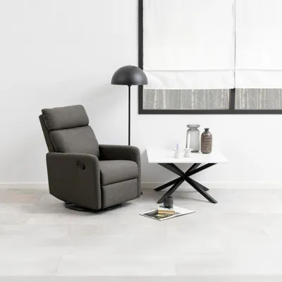Productafbeelding van Relaxfauteuil Nida Grijs Sawana - Giga Living