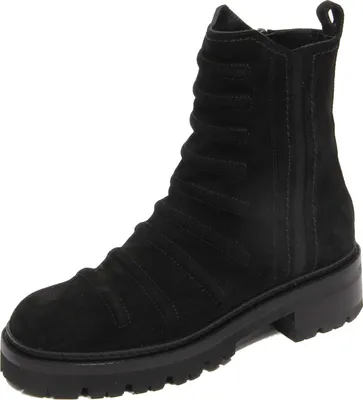 Immagine prodotto di G3696 stivaletto donna PONS QUINTANA black suede boots women