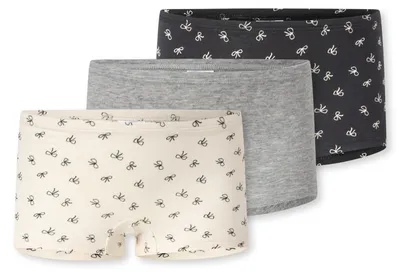 Produktbild von Schiesser Mädchen 3 Pack Shorts hohe Passform - 95/5 - Größe 92 bis 140