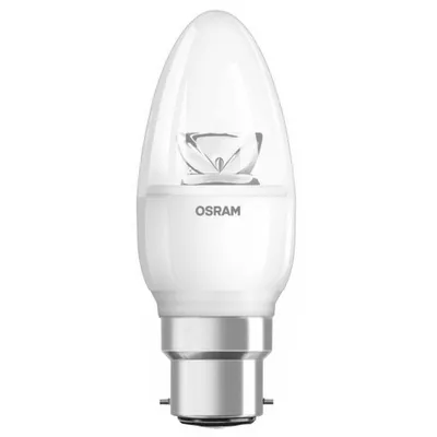 Produktbild von Osram LED Leuchtmittel Suberstar Classic B Kerze 5,7W = 40W B22d klar warmweiß 2700K DIMMBAR