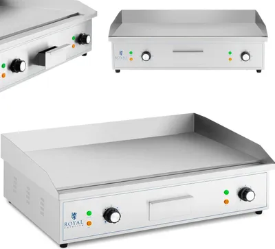 Zdjęcie produktu dla Grill Elektryczny Płyta Grillowa Gładka 727 X 420 Mm 4400 W