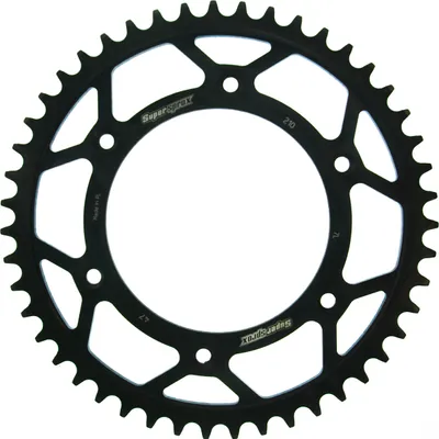 Produktbild von Stahl-Kettenrad Supersprox 520 - 47Z (schwarz) RFE-210:47-BLK|ID 125,0 LK 153,0 6-Loch/6-Loch