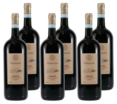 Produktbild von Valmarone Bardolino DOC -trocken- (6 x 1,5L)