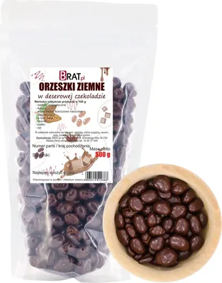 Immagine prodotto di Arachidi in cioccolato da dessert 500g