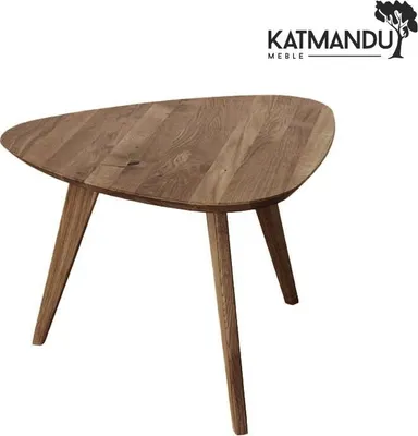 Productafbeelding van Orbetello bijzettafel, eikenhout, tabakskleur – massief hout, geolied en minimalistisch design