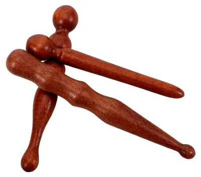 Produktbild von 3-teiliges Massageset aus Sandelholz für Gua Sha und Körpertherapie