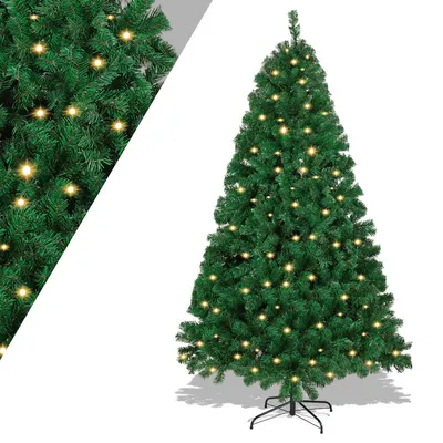 Obrázok produktu pre TolleTour Umelý vianočný stromček 120 cm Umelý vianočný stromček s osvetlením LED vianočný stromček na vianočnú výzdobu