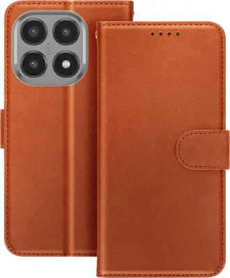 Produktbild von Avizar, Xiaomi 15T Klappetui Lederoptik mit Standfunktion, Braun