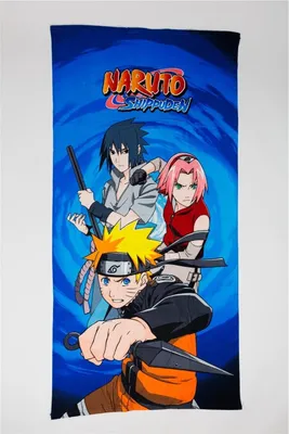 Produktbild von Naruto Badehandtuch, Strandtuch 70x140cm (Schnelltrocknend)