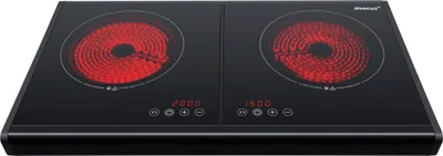 Produktbild von Steba HK 250 Doppelkochplatte Glaskeramik 3500W 18,5cm Touch Control