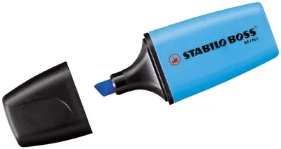 Produktbild von Textmarker - STABILO BOSS MINI - 10er Pack - blau