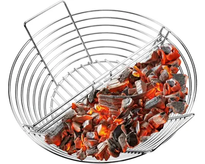 Obrázek produktu pro Kamado gril, uhlíkový koš – s rozdělovačem – pro grily o velikosti 18 palců