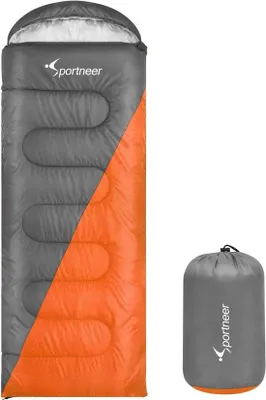 Produktbild von Famanu Schlafsack für Erwachsene - Wasserdicht und leicht, ideal für 3-4 Jahreszeiten