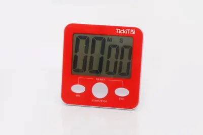 Immagine prodotto di Tickit Jumbo Timer, timer per bambini, 3 anni, rosso