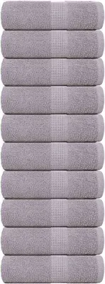 Obrázek produktu pro Ručníky FROGN 10 ks šedé 30x30 cm 360 g/m²