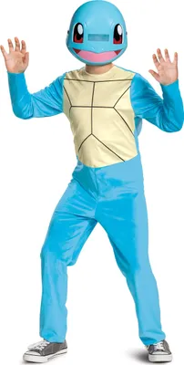 Produktbild von Pokemon Kinderkostüm Carapuce hellblau - 140/152 (10-12 Jahre)