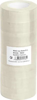 Produktbild von WIHEDÜ Klebefilm hochtransprent B18mm L33m 8 Rollen, transparent (264 m)