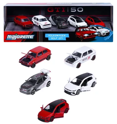Image de Majorette | Simba Golf GTI, coffret cadeau de 5 pièces