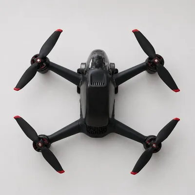 Produktbild von YUOM Wandregal für DJI FPV Drone – Schwarz