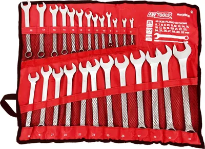 Produktbild von Awtools Flachschlüsselsatz 25Szt. 6Mm-32Mm