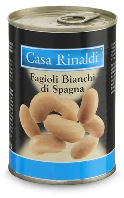 Immagine prodotto di Casa Rinaldi - Fagioli bianchi in scatola sgocciolati peso 240g