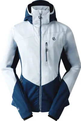Produktbild von Dare 2B - "Lexan" Softshelljacke für Damen RG12037 (38 DE) (Luftweg/Dunkel-Jeansblau)