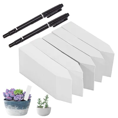 Productafbeelding van Plantenetiketten 500 stuks - Weerbestendige kunststof - Tuinetiketten - Plantenbordjes - Plantenstekers - Herbruikbaar en waterdicht - Plantlabels
