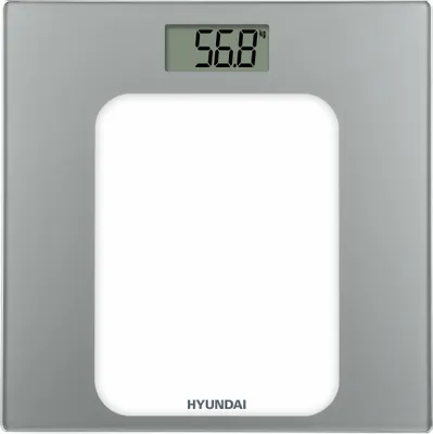 Produktbild von Hyundai Personenwaage HYUOVE950 I 150kg Tragkraft I Abschaltautomatik I Automatische Nullstellung I Überlastungsanzeige I Display