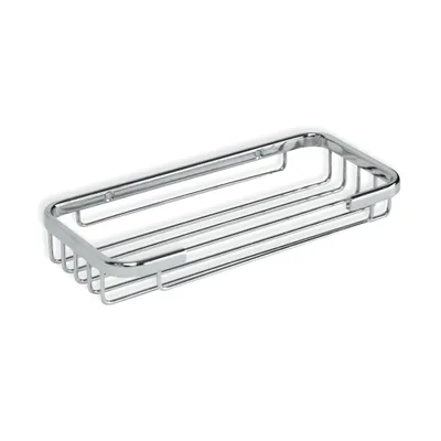 Produktbild von Tatay Krom Rectangular 20x9x3 Cm Duschkorb Silber  Silber One Size